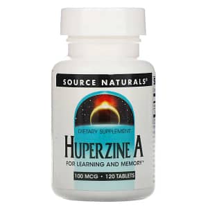 Source Naturals Huperzine A 100 mcg 120 Tablets