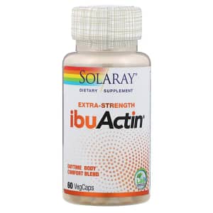Solaray Extra-Strength IbuActin 60 VegCaps