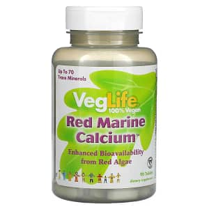 VegLife Red Marine Calcium 90 Tablets