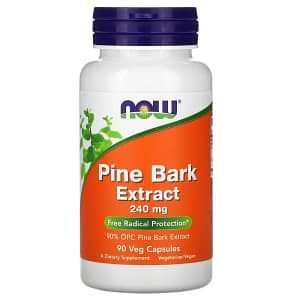 NOW Foods Pine Bark Extract 240 mg 90 Veg Capsules