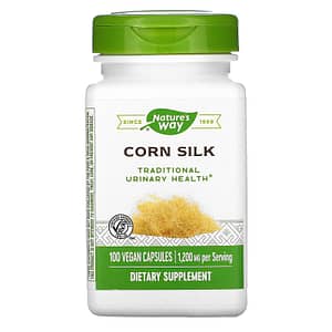 Natures Way Corn Silk 400 mg 100 Vegan Capsules