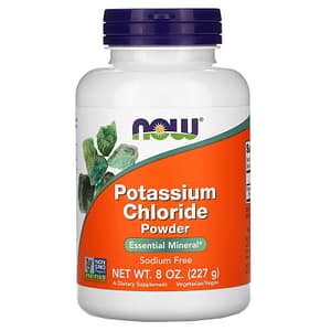 Now Foods Potassium Chloride Powder 8 oz (227 g)