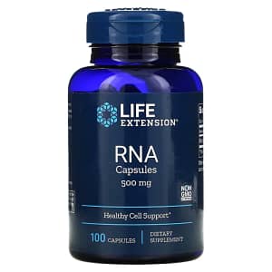 Life Extension RNA Capsules 500 mg 100 Capsules