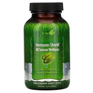 Irwin Naturals Immuno-Shield All Season Wellness 100 Liquid Soft-Gels