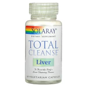 Solaray Total Cleanse Liver 60 Vegetarian Capsules