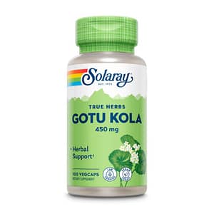 Solaray Gotu Kola -- 450 mg - 100 VegCaps