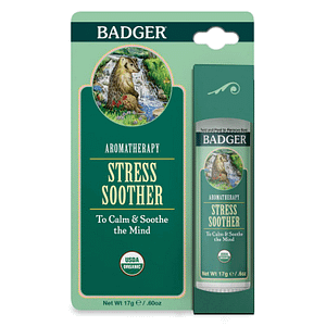 Badger Company, Aromatherapy, Stress Soother, Tangerine & Rosemary, 0.6 oz