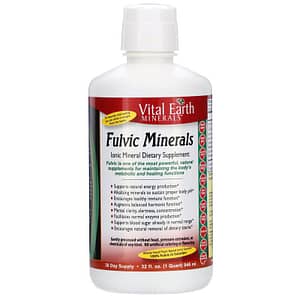 Vital Earth Minerals Fulvic Minerals 32 fl oz (946 ml)