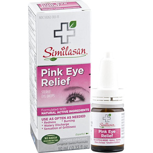 Similasan, Pink Eye Relief, Sterile Eye Drops, 0.33 fl oz