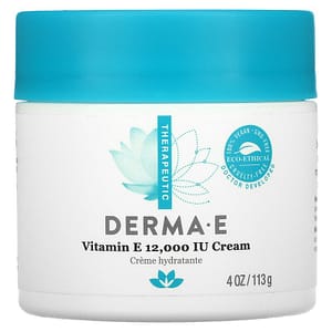 Derma E Vitamin E Creme 12000 IU 4 oz (113 g)