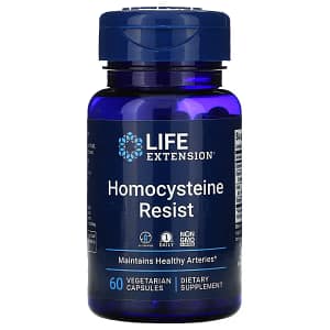 Life Extension Homocysteine Resist 60 Vegetarian Capsules