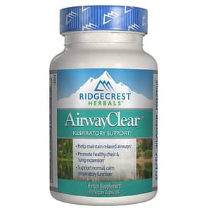 Ridgecrest Herbals AirwayClear Respiratory Relief - 60 Capsules