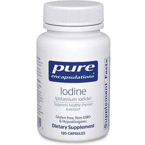 Pure Encapsulations Iodine (potassium iodide) -- 120 Capsules