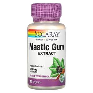 Solaray Mastic Gum Extract 500 mg 45 VegCaps