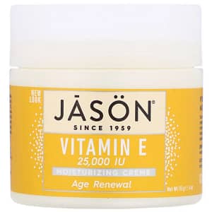 Jason Natural Age Renewal Vitamin E Moisturizing Creme 25000 IU 4 oz