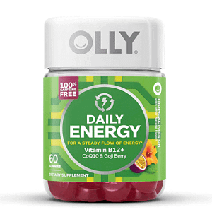 Olly Daily Energy Tropical Passion 60 Gummies