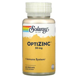 Solaray Optizinc 30 mg 60 VegCaps