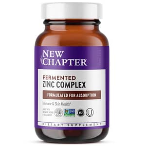 New Chapter Fermented Zinc Complex Variable Bottle Size