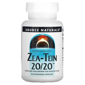 Source Naturals, Zea-Tein 20/20, 60 Vegetarian Capsules