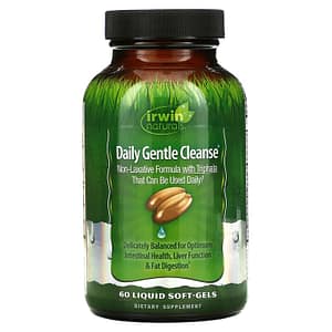 Irwin Naturals Daily Gentle Cleanse 60 Liquid Soft-Gels