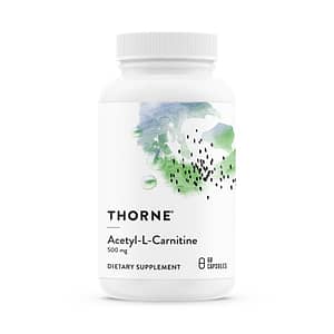 Thorne, Acetyl-L-Carnitine, 500 mg, 60 Capsules
