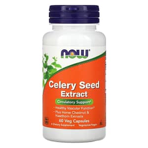 NOW Foods Celery Seed Extract 60 Veg Capsules