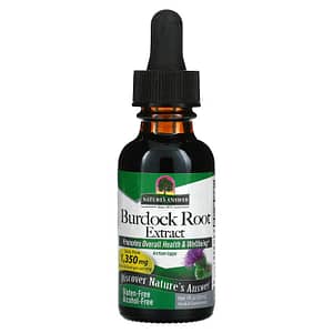 Natures Answer Burdock Root Extract Alcohol-Free 1350 mg 1 fl oz (30 ml)