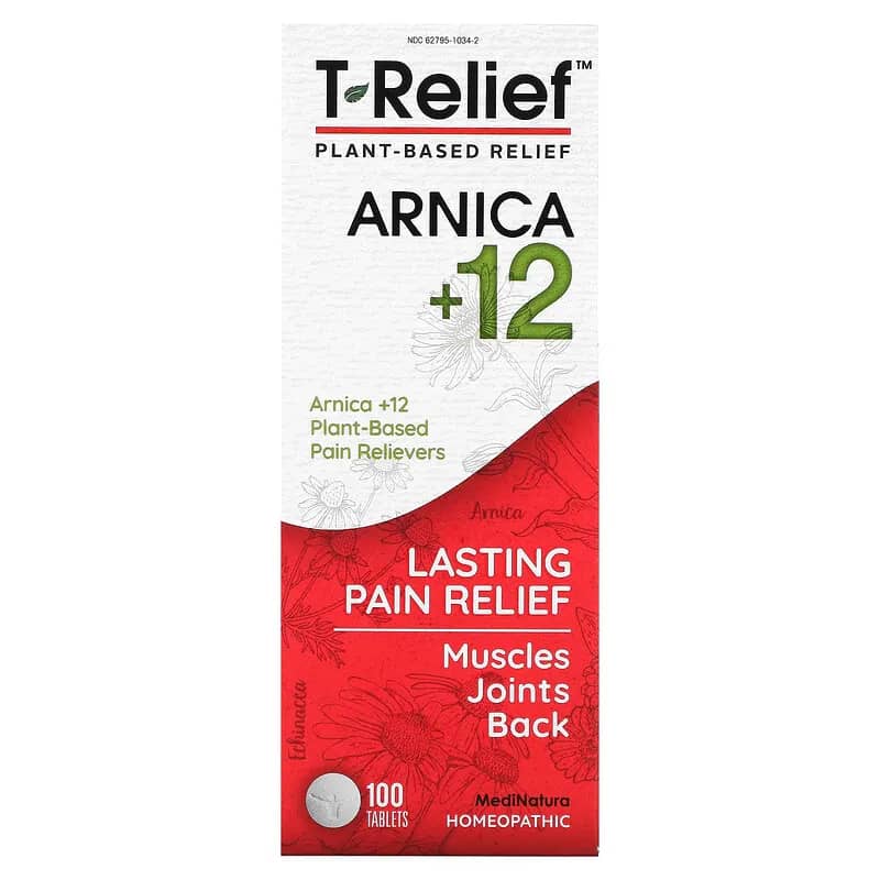 MediNatura T-Relief Arnica +12 100 Tablets