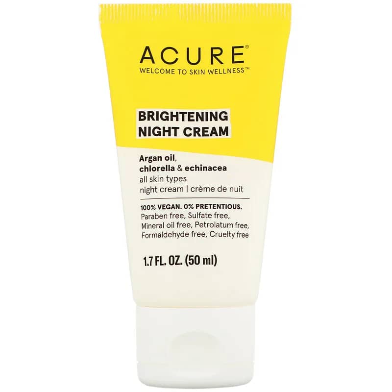 Acure Brightening Night Cream 1.7 fl oz