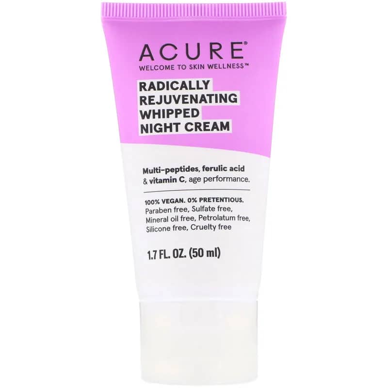 Acure Radically Rejuvenating Whipped Night Cream 1.7 fl oz