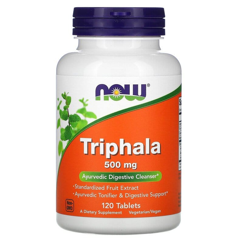 NOW Foods Triphala 500 mg 120 Tablets