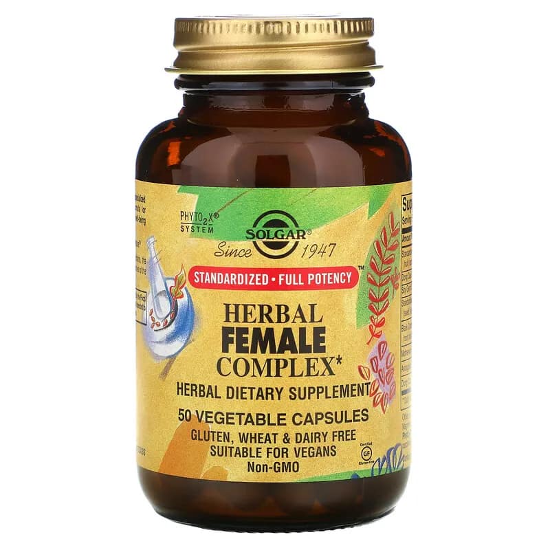 Solgar Herbal Female Complex 50 Vegetable Capsules