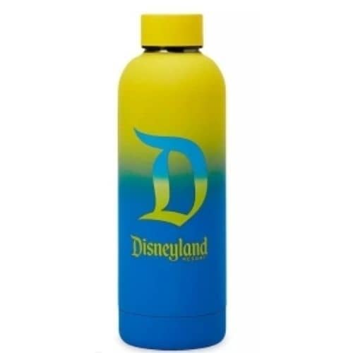 Disney Water Bottle. Yellow Blue ombre