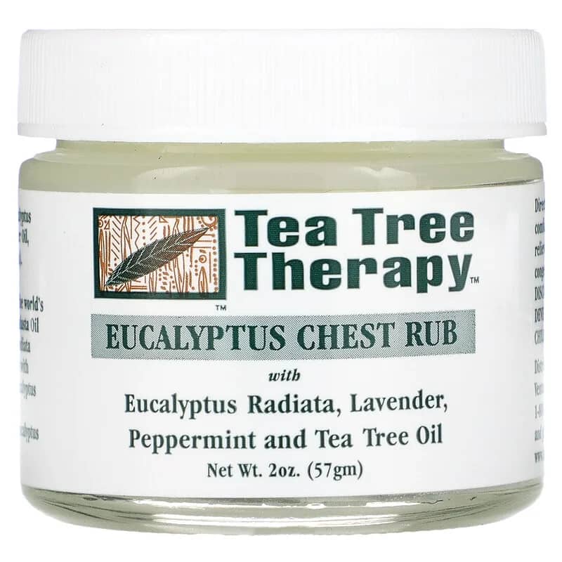 Tea Tree Therapy Eucalyptus Chest Rub 2 oz