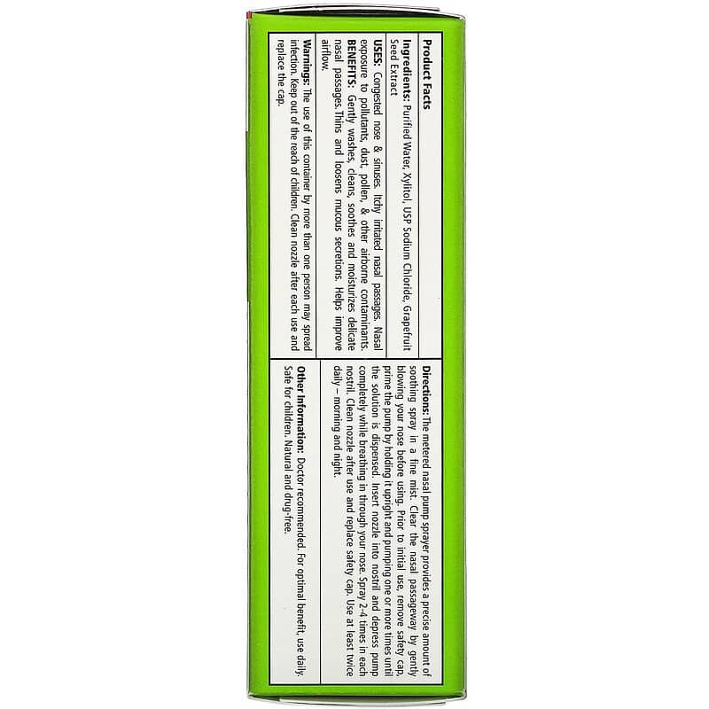 Xlear Xylitol Saline Nasal Spray Fast Relief 1.5 fl oz
