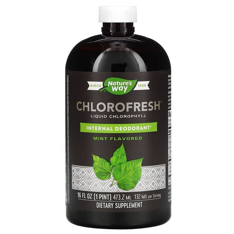 image for Nature's Way Chlorofresh Liquid Chlorophyll Mint 132 mg 16 fl oz
