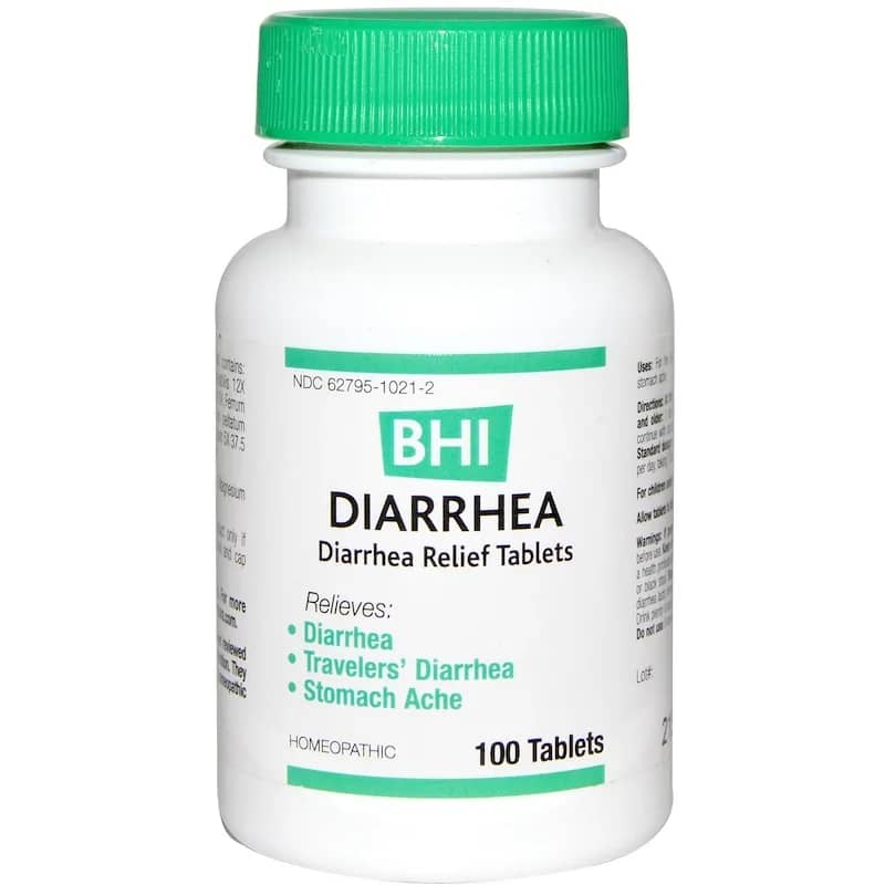 MediNatura BHI Diarrhea 100 Tablets