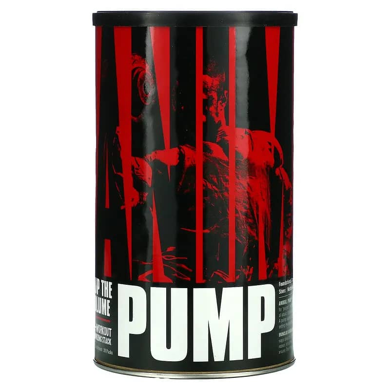 Universal Nutrition Animal Pump Pre-Workout Volumizing Stack 30 Packs