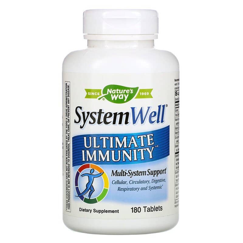 image for Nature's Way System Well Ultimate Immunity 180 Tab