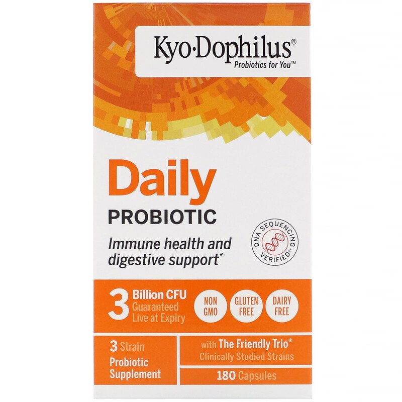 image for Kyolic Kyo-Dophilus Daily Probiotic 180 Capsules