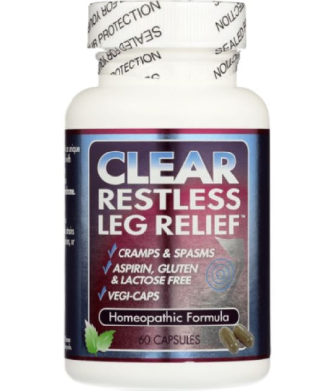 Clear Products Restless Leg Relief 60 Veg Caps