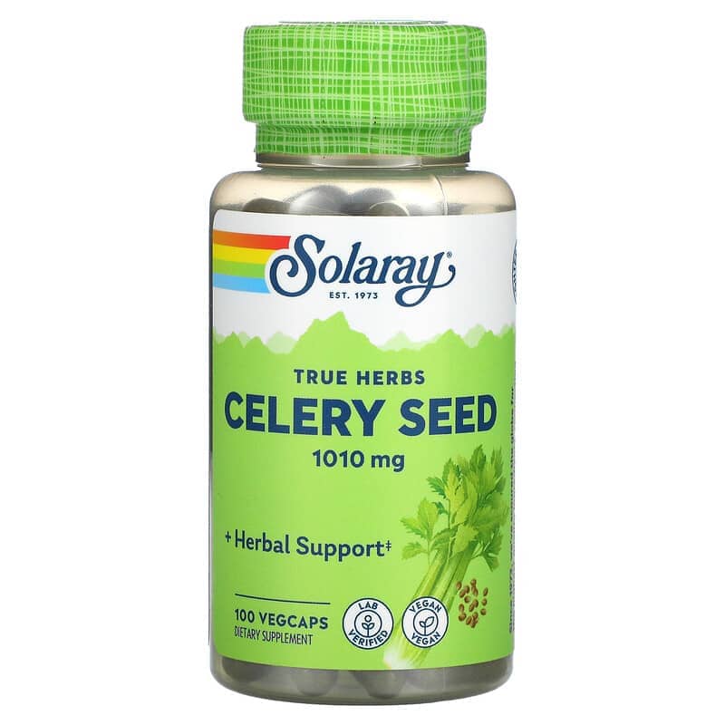 Solaray Celery Seed 505 mg 100 VegCaps