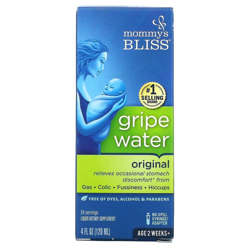 Mommys Bliss Gripe Water Original Age 2 Weeks+ 4 fl oz