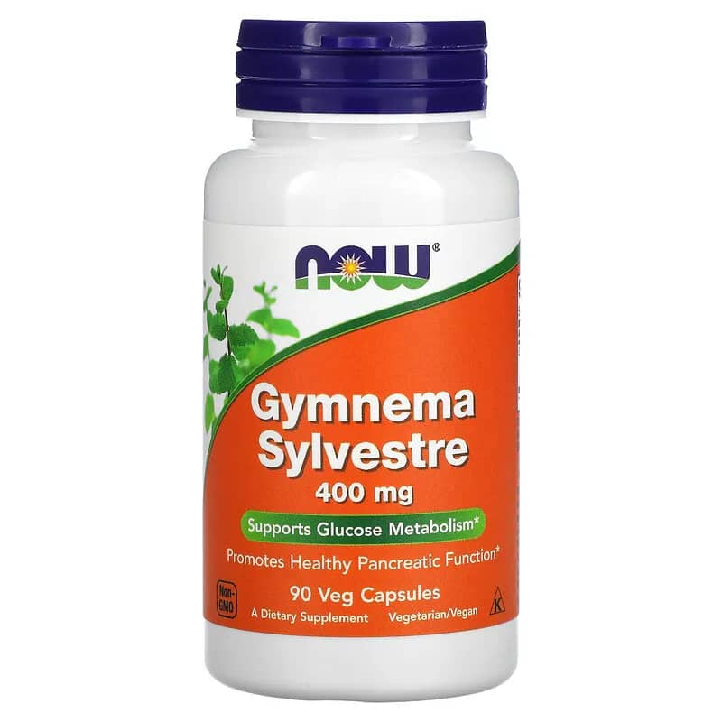 NOW Foods Gymnema Sylvestre 400 mg 90 Veg Capsules