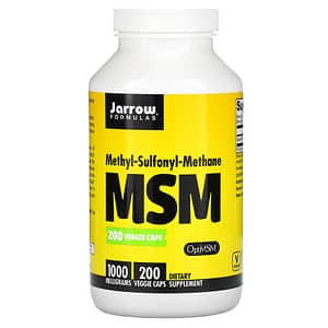 image for Jarrow Formulas MSM 1,000 mg 200 Veggie Caps
