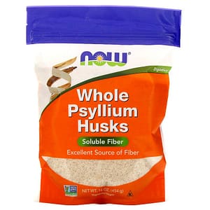 image for Now Foods Whole Psyllium Husks 16 oz