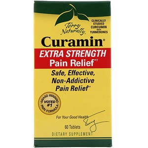 image for Terry Naturally Curamin Extra Strength Pain Relief 60 Tablets