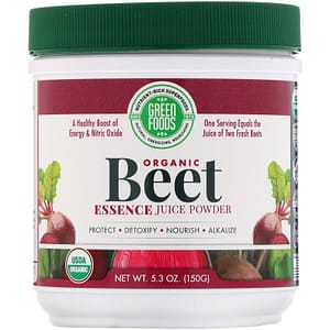 image for Green Foods Organic Beet Essence Juice Powder 5.3 oz
