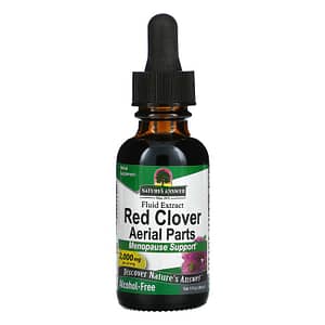 Natures Answer Red Clover Aerial Parts Fluid Extract Alcohol-Free 2000 mg 1 fl oz (30 ml)