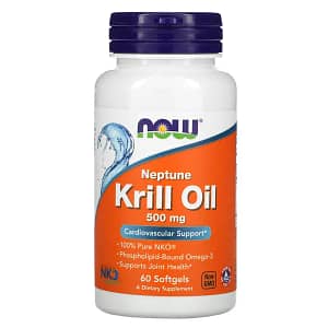 NOW Foods Neptune Krill Oil 500 mg 60 Softgels